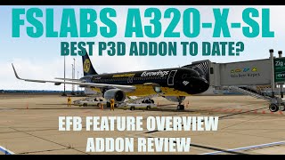 FSLABS A320XSL  EFB Feature Overview amp Addon Review  The sharks are among us [upl. by Hyacinthie]