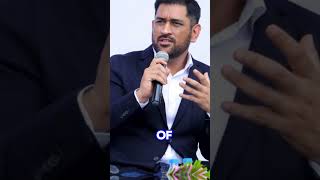 MS Dhoni Famous Quote inspiration history cricket shorts youtubeshorts motivation [upl. by Otilrac]