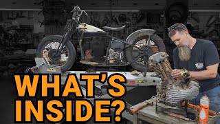 Whats Inside One Of HarleyDavidsons Rarest Racing Engines [upl. by Ahsinit]