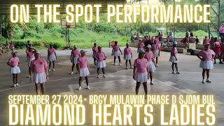 4K HD Diamond Hearts Ladies  On the spot Performance Globe Fiber Event September 27 2024 [upl. by Harak]