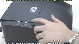 TSC Barcode Printer  TTP 244 pro  How To Calibration Self Test amp Reset Printer [upl. by Niret]