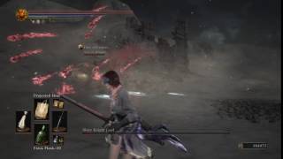 DARK SOULS 3 my first use of Projected Heal [upl. by Kopans]