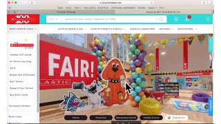 Scholastic Book Fairs  Virtual Fair Tour [upl. by Esinaj]