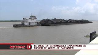 Se inició en Barranquilla exportación de carbón de Norte de Santander [upl. by Inna]