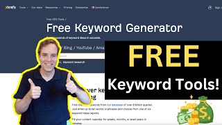 BEST Free Keyword Research Tools 2024  Let MeShow You [upl. by Lamb467]