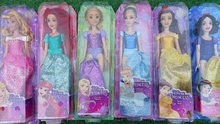 Satisfying ASMR  Mixing Disney Princess Colorful dress up  Sofia Ariel CinderellaElsa Rapunzel [upl. by Bencion695]