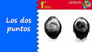 Los dos puntos 1º ESO Lengua [upl. by Metcalf]