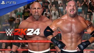 WWE 2K24 Goldberg ‘03 Full Entrance [upl. by Anelas945]