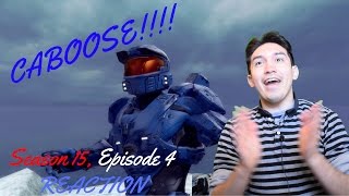 CABOOSE  Reaction toRed vs Blue Season 15 Episode 4  Chorus Lessons [upl. by Davilman445]