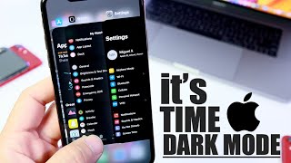 It’s time for Dark Mode on iPhone  When will Apple introduce this New Feature [upl. by Odilo]