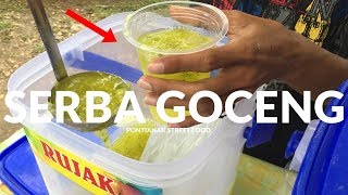 MURAH DAN SEGAR ABIS  9 MACAM MINUMAN CUMAN GOCENG  PONTIANAK STREET FOOD 119 [upl. by Barbie]