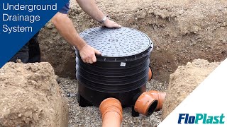 FloPlast Underground Drainage System Installation Guide [upl. by Aicerg]