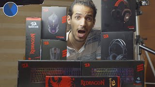 ¡PROBANDO PRODUCTOS GAMING 🎮🎮🎮 ¿Qué tal están los juguetitos de REDRAGON [upl. by Nnayecats]