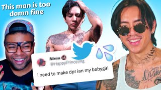 DPR IAN Reads Thirst Tweets  REACTION [upl. by Hutchison]