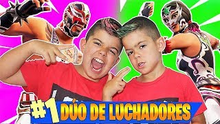 DÚO DE LUCHADORES EN FORTNITE 50 vs 50 en PS4 [upl. by Engenia305]