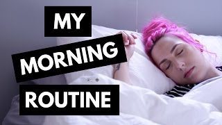 My Morning Routine 2017  The Happiness Planner Review [upl. by Wolenik]