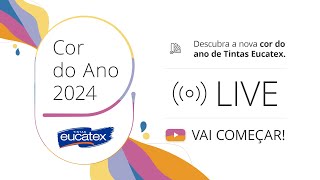 DESCUBRA A COR DO ANO 2024 DA TINTAS EUCATEX [upl. by Akemahc]