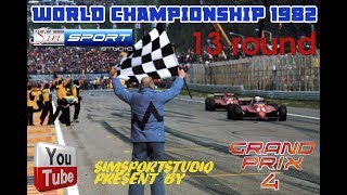 Formula1 Season 1982 13 rounds Qualify amp Race [upl. by Yeliac]