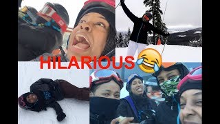 RORO TRIES SKIING COMPLETE FAIL [upl. by Polito]