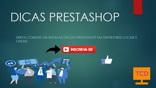 Prestashop dicas para instalação [upl. by Dine234]