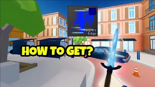 HOW TO GET NIGHT EDGE IN ARSENAL ROBLOX ARSENAL [upl. by Hax504]