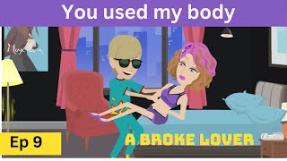 A broke lover part 9  English story  Learn English  English animation  Talk It Easy [upl. by Helali]