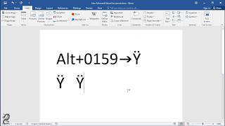 How to type letter Y with diaeresis [upl. by Mccarthy]