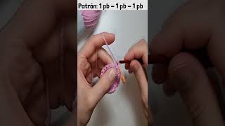 Instrucciones para tejer las vueltas 1 a la 16 de nuestra Cesta o canasto con pb a crochet tutorial [upl. by Ynos]