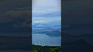 The Scenic Taal Volcano  Update Now Live travel lovethephilippines adventure nature [upl. by Naig137]