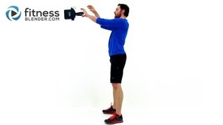 Kettlebell Til You Drop  40 Minute Killer Total Body Kettlebell Workout Routine [upl. by Haerr]