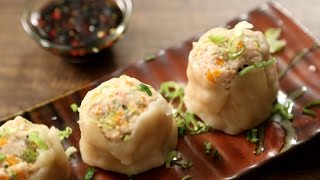 Chicken Dim Sum Recipe  How To Make Chicken Momos  The Bombay Chef  Varun Inamdar [upl. by Leggat214]