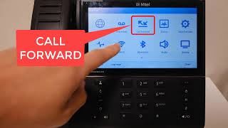 Mitel 6940  Call Forward Always [upl. by Alphard383]