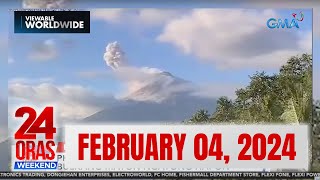 24 Oras Weekend Express February 04 2024 HD [upl. by Kirkwood]