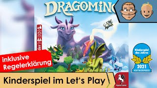 Dragomino – Kinderspiel im Lets Play und Regelerklärung [upl. by Anneehs]