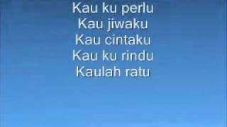 Aliff Aziz ft Joanna  Kalau Cinta LYRICS ON SCREEN [upl. by Aynodal]