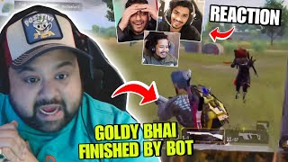 Bot Knock amp Finished Goldy Bhai In 1v1😱 EPIC REACTION😂 [upl. by Aihsilat534]