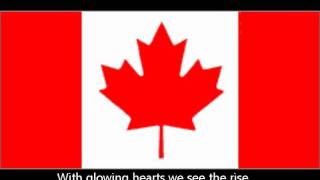 Oh CanadaCanadian national anthemEnglish lyrics [upl. by Egbert439]