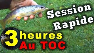 Truite au Toc  session rapide au ver et à la teigne [upl. by Arihsay]