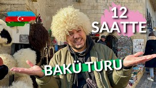 Bakü Şehir Turu  Azerbaycan Vlog [upl. by Duffie866]