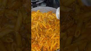 Cooking Vodka Pasta creampasta food creamy pastarecipe cooking pasta vodkapasta fyp [upl. by Enrobialc851]