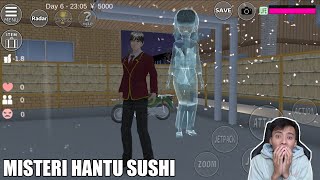 MEMECAHKAN MISTERI HANTU SUSHI BAR  SAKURA SCHOOL SIMULATOR [upl. by Seumas]