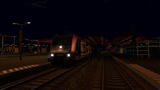 Train Simulator 2022  NightJet 469 entre Strasbourg et Karlsruhe NightJet Paris  Wien Hbf 17 [upl. by Juditha]