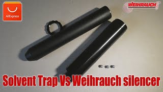 Review and test of an AliExpress quotSolvent trapquot on my BSA Scorption T10 PCP air rifle Part 1 [upl. by Aivalf]