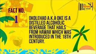 10 FACTS ABOUT OKOLEHAO okolehao hawaiianday hawaiianmoonshine liquor tiplant beverage [upl. by Tadd]