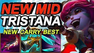 Wild Rift China Tristana Mid  New Burst Carry Tristana Build Runes  Challenger Rank Gameplay [upl. by Athalia952]