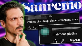 I PEGGIORI COMMENTI SOTTO I VIDEO DI SANREMO 2024 [upl. by Dawna]