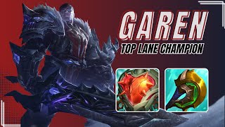 WILD RIFT  GAREN TOP LANE GAMEPLAY S13  BUILD amp RUNES [upl. by Anika]