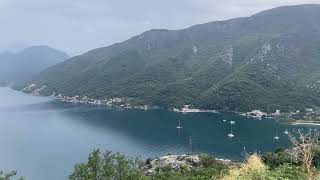 Arrivée dans la baie de Kotor où nous restons 2 nuits absolument magnifique Celui qui ne trouve cel [upl. by Leuneb]