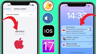 iOs17 Come modificare il suono delle notifiche su iPhone dopo laggiornamento [upl. by Adara]