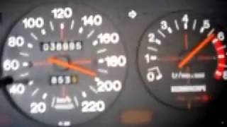 Peugeot 505 GTi vs 406 hdi  max speed [upl. by Homans782]